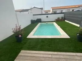 Maison de vacances avec piscine chauffée