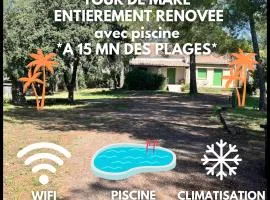 Belle villa avec piscine FRENCH RIVIERA - Quartier Tour de Mare