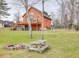 Boat Dock and Furnished Deck Northwoods Lake House