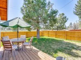 Less Than 1 Mi to Lake Almanor Home with Furnished Decks!