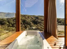 Cabana com vista deslumbrante na serra VST020