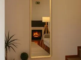 Peach House T2 Fireplace
