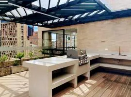 Modern loft in Bogotá's international center