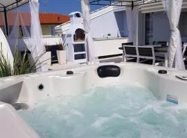 Luxury penthouse with private jacuzzi