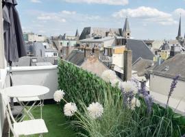 Unique Penthouse Maximilian von Bavaria 1-4 personnes à coté de Louis Vuitton, hotel in Luxemburg