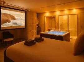 Appartement avec Jacuzzi Sauna & Home Cinéma - Nid d'Angers