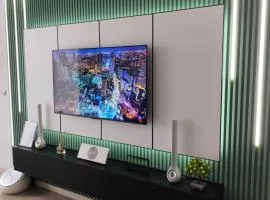 Skyline 25 apartment, CEVAHIR SKY CITY SKOPJE, free parking