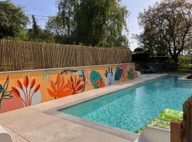 Gite MontBleu - 2 holiday houses - La Laiterie & La Grange, hotel v destinaci Sprimont