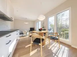 Ferienwohnung Strom Acht - modern frisch inkl Stellplatz, Balkon - 200m zum Alten Strom