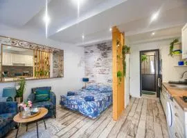 Studio tout équipé, plein centre