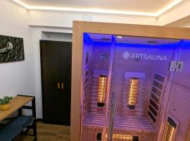 Wellness Ferienwohnung am Kurpark - zentral, ruhig & nah am Edersee，巴特維爾東根的SPA 飯店