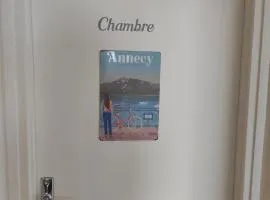 Chambre vue parc