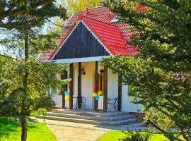 Forest House Podwilczyn with sauna & fireplace