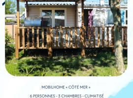 Mobilhome Côté mer - 3 Chambres - Climatisé - TV, hotel v destinaci Sigean