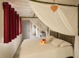 CABANE, BUNGALOW, BULLE ET SPA LE REFUGE ZEN ET BIEN ETRE, perkhemahan mewah di Montpouillan