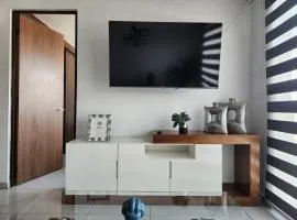 Departamento nuevo y céntrico con ambiente familiar en Guadalajara