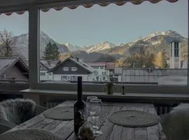 Modern Alpine Haven Surreal