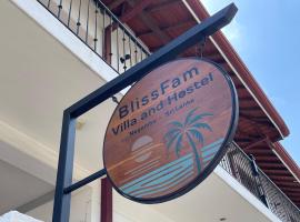 BlissFam Villa & Hostel, hotel con estacionamiento en Negombo