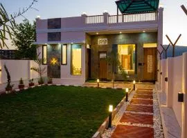 Alaya Stays Parvam Retreat 2-BHK Villa With Private Pool, Garden, Terrace & Aravali Hill Views