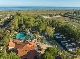 Camping Les Sablines, Mobil-Home 3ch 6pers, Bord de mer, hotel a Vendres