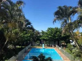 Seu loft com piscina - Compacto, confortável e Bem Localizado