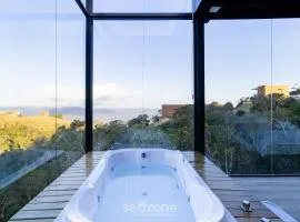 Cabana c/ jacuzzi e vista para as montanhas VST031