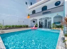 Villa 17A1 Hồ Quý Ly,Gồm 5 phòng ngủ,Hồ bơi 45m2
