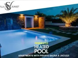 Villa Sunset Pool & Spa apartments