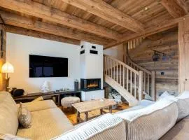 Demi-chalet moderne 4 chambres + dortoir, terrasse, garage - La Clusaz - FR-1-459-238