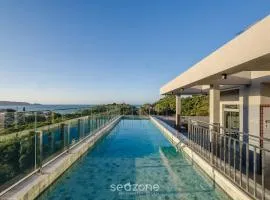 Sua estadia exclusiva com piscinas e jacuzzi a 500m da praia - ELF