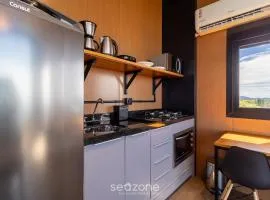 Cabana romântica com vista na serra VST038