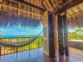 Cabaña Guacamaya Cielva Tayrona Vista al Mar y Jacuzzi Privado, ubytování s možností vlastního stravování v destinaci Los Naranjos