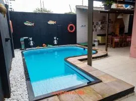 Casa na Ilha com Churrasqueira