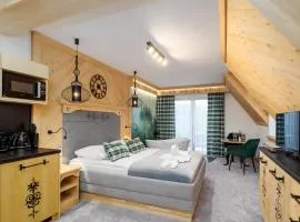 Apartamenty Małe Ciche z jacuzzi ogrodowym, widokiem na TATRY i SKY WALK