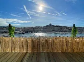 Appartement vue imprenable Vieux-Port et Notre Dame