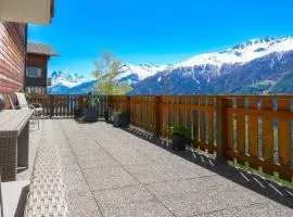 Appartement Tsandelanne avec terrasse panoramique, Val d'Hérens