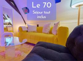 Le 70 - centre-ville - 2 parkings privé - TOUT INCLUS, apartment in Saint-Aignan