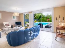 Détente familiale avec piscine chauffée proche Le Mans