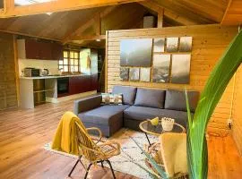 Lodge De ijsvogel bij Bolmeer Lodges