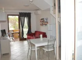 Appartamento su due piani con vista mare