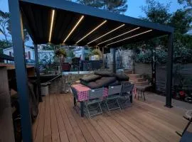 superbe mobil home, climatisé, ss vis a vis, au calme, dans super domaine