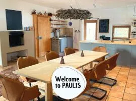 PAULIS cozy 4-bedroom vacation home - with 4 bathrooms sun terrace & sauna, nice to hike & bike, to chil & meet