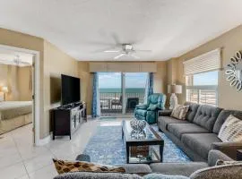 Direct oceanfront corner condo with spacious balcony and heated beachfront pool