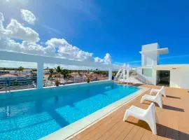 CARIBBEAN DREAM SUITES with ROOFTOP pool PLAYA LOS CORALES