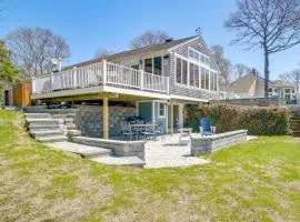 Patio and Pond View Serene Cape Cod Escape