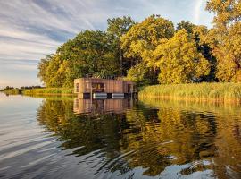 Water Hideout - Floating Secret Spot in Mazury, boat in Wojnowo