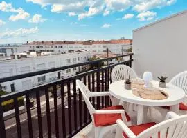 L'escapade du 3ème - Aperçu mer & Terrasse en Centre-ville