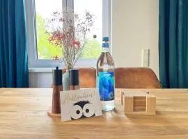 Familienfreundliches Apartment zwischen Potsdam und Berlin - Parkplatz - Balkon - Voll ausgestattete Küche - WLAN - Ferienwohnung Nebelwiesen Stahnsdorf