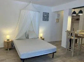 Studio tout confort Anse Mitan avec jardin et jacuzzi
