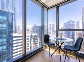 멜버른에 위치한 호텔 lvl36 High-rise 1BR condo CBD Panoramic City View